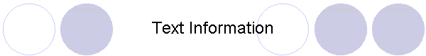 Text Information